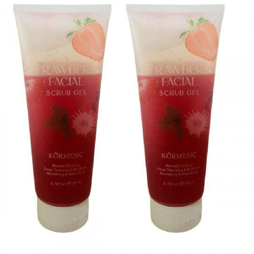EXFOLIANTE FACIAL HIDRATANTE STRAWBERRY 300G KORMESIC KMC02847/KMC53312