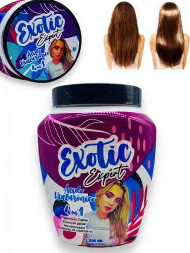 TRATAMIENTO CAPILAR 4 EN 1 ACIDO HIALURONICO EXOTIC BEAUTY 1000 ML