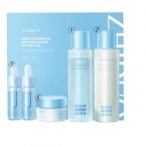 KIT DE SKIN CARE DE ACIDO HIALURONICO ZHIDUO ZD90350