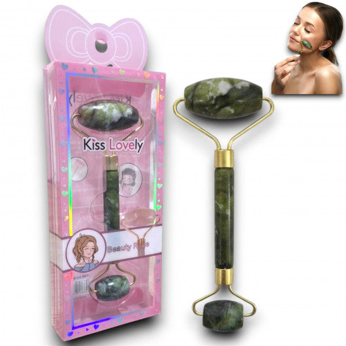 RODILLO MASAJEADOR FACIAL JADE KISS BX3626