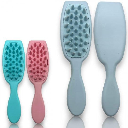 CEPILLO EXFOLIANTE MASAJEADOR COLORES SURTIDOS SHINE AND FASHION HS24-115