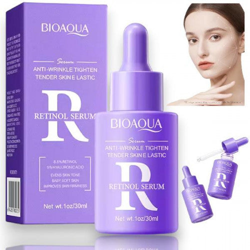 SERUM FACIAL HIDRATANTE ANTIARRUGAS A BASE DE RETINOL BIOAQUA BQY00751