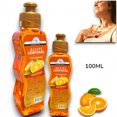 ACEITE CORPORAL PIEL HIDRATENTE DE NARANJA CARE STYLE 100 ML