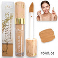 CORRECTOR CONCEALER CON VITAMINA E Y ACIDO HIALURONICO TONO# 02 VAINILLA MYK-6179