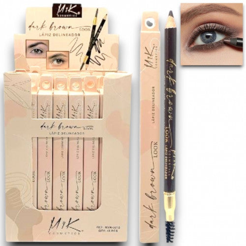 LAPIZ DELINEADOR DARK BROWN MYK-5012