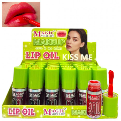 TINTA DE LABIOS APLICADOR JUMBO KISS ME FAT OIL MAGIC YOUR LIFE LC341