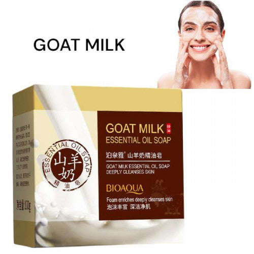 JABON EN BARRA FACIAL GOAT MILK BIOAQUA BQY70221