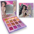PALETA DE SOMBRAS CON ESPEJO X16 TONOS VIVOS ROMCOM JE1002