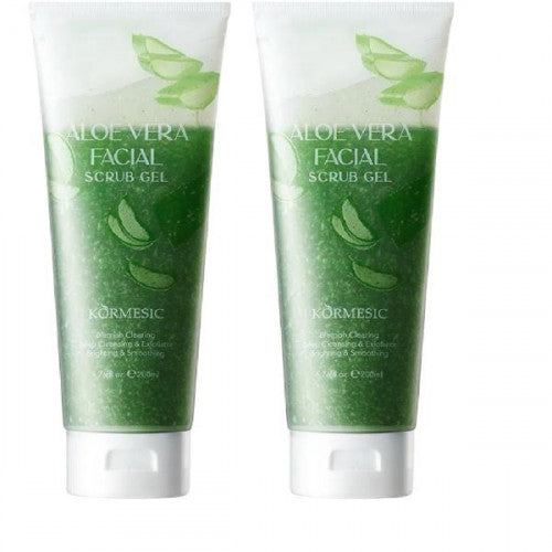 EXFOLIANTE FACIAL HIDRATANTE DE ALOE VERA 300G KORMESIC KMC02854/KMC53329