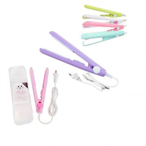 MINI PLANCHA PARA EL CABELLO COLORES SURTIDOS MAKE TIME JY-1921/PH-033