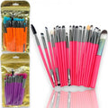 SET X20 DE BROCHAS VIBES COLORES SURTIDOS 900