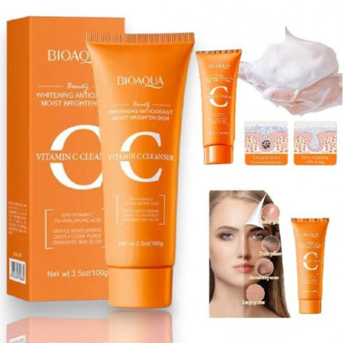 JABON FACIAL HIDRATANTE DE VITAMINA C BIOAQUA BQY18885