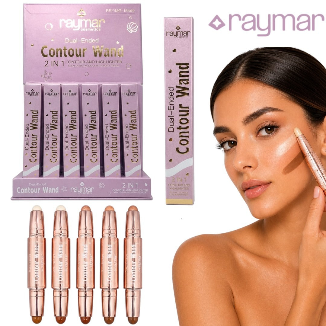 CONTORNO E ILUMINADOR 2 EN 1 RAYMAR 4 TONOS SURTIDOS MG-15969
