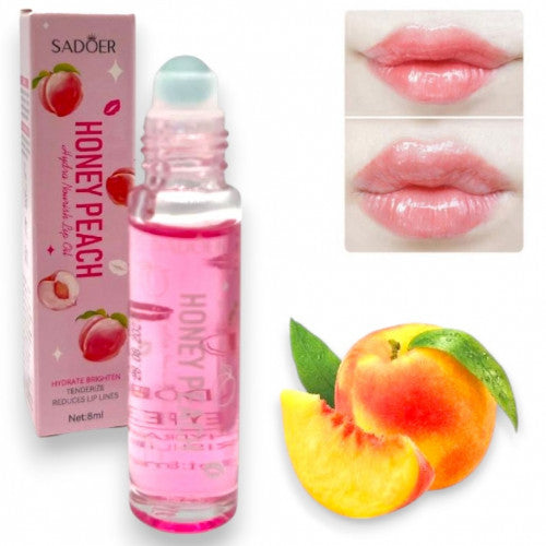 LIP OIL HIDRATA Y NUTRE HONEY PEACH SADOER SD38478