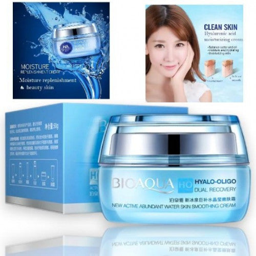 CREMA FACIAL DE ACIDO HIALURONICO HYLO-OLIGO BIOAQUA BQY06203