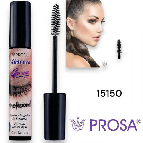 PESTAÑINA PROFESSIONAL A PRUEBA DE AGUA PROSA 13G EMPAQUE NEGRO 15150