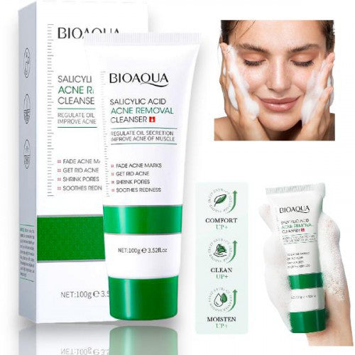 JABON FACIAL DE ACIDO SALICILICO BIOAQUA BQY56297/BQY49037