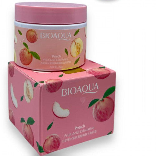 GEL EXFOLIANTE DE DURAZNO Y ACIDOS DE FRUTAS 140G BIOAQUA BQY07803
