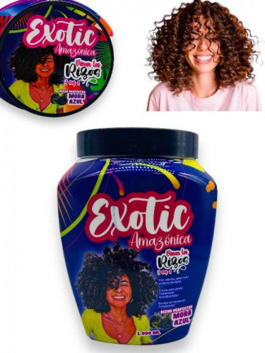 TRATAMIENTO CAPILAR 3 EN 1 RIZOS ADULTO EXOTIC AMAZONICA 1000 ML