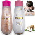 DUO ANTICAIDA DE SHAMPOO Y ACONDICIONADOR DE COCO CON COLAGENO Y VITAMINA E SHARON 500ML