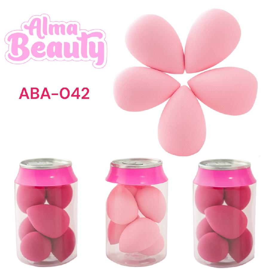 BARRILITO X5 MINI ESPONJAS BLENDER GOTAS ALMA BEAUTY ABA-042