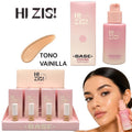 BASE LIQUIDA EFECTO MATE TONO VAINILLA HI ZIS! HZ407-03