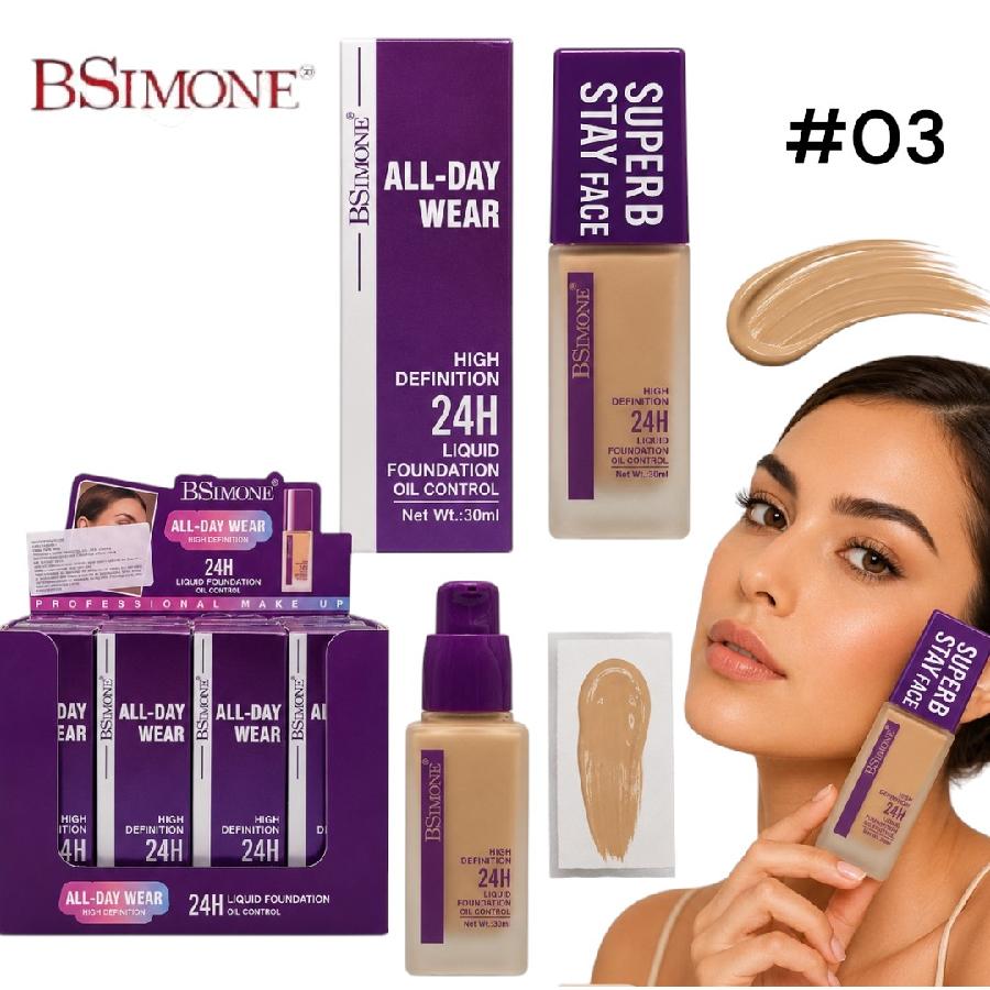 BASE LIQUIDA HIGH DEFINITION #03 BSIMONE 817046-3