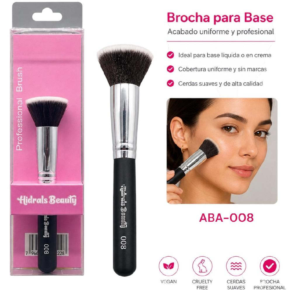 BROCHA PROFESIONAL PARA BASE HIDRALS ABA-008