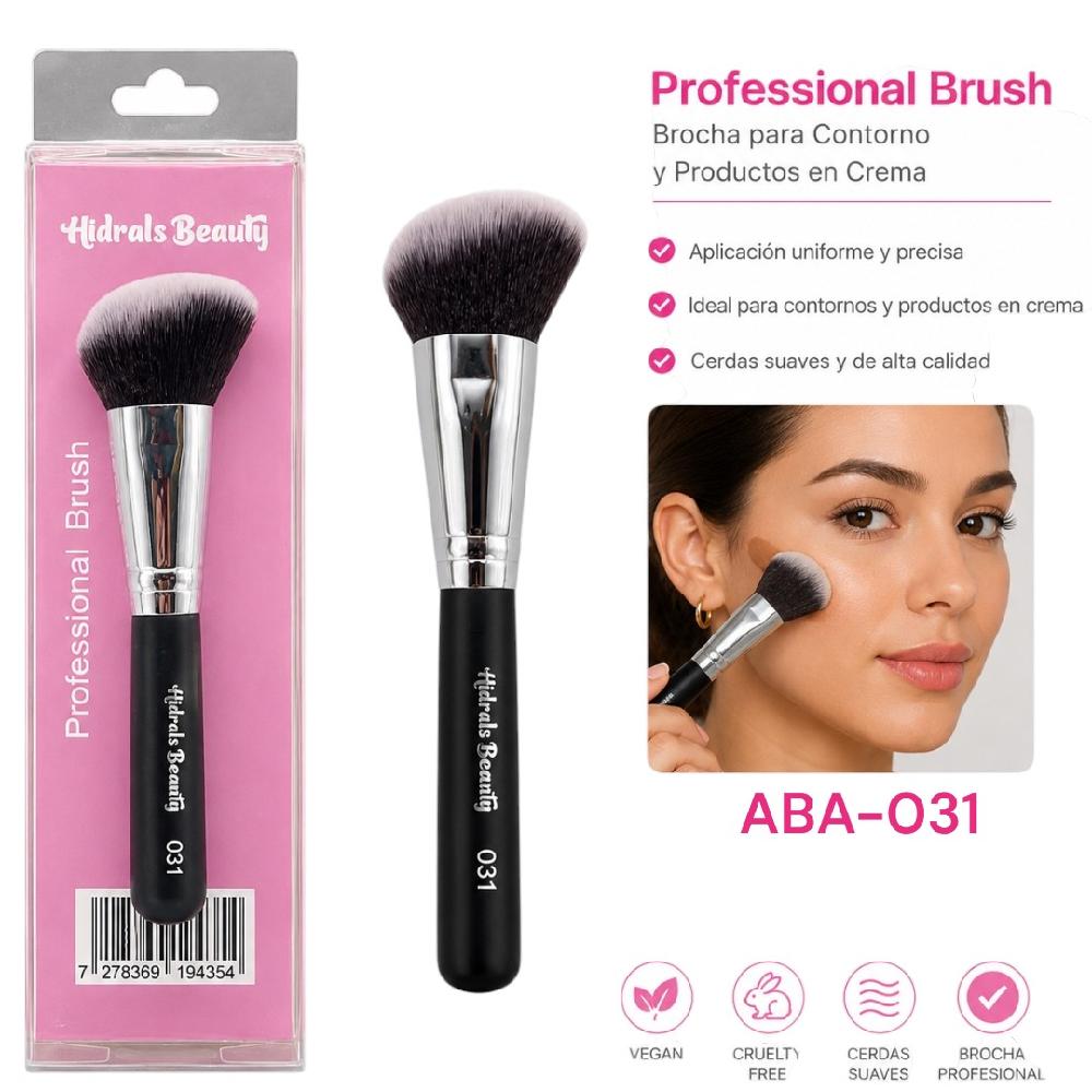 BROCHA PROFESIONAL PARA CONTORNO Y PRODUCTOS EN CREMA HIDRALS ABA-031