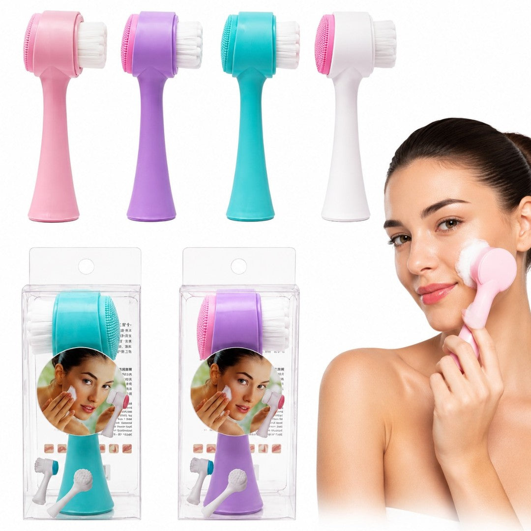 CEPILLO LIMPIADOR Y EXFOLIADOR TONOS SURTIDOS 25DH-020