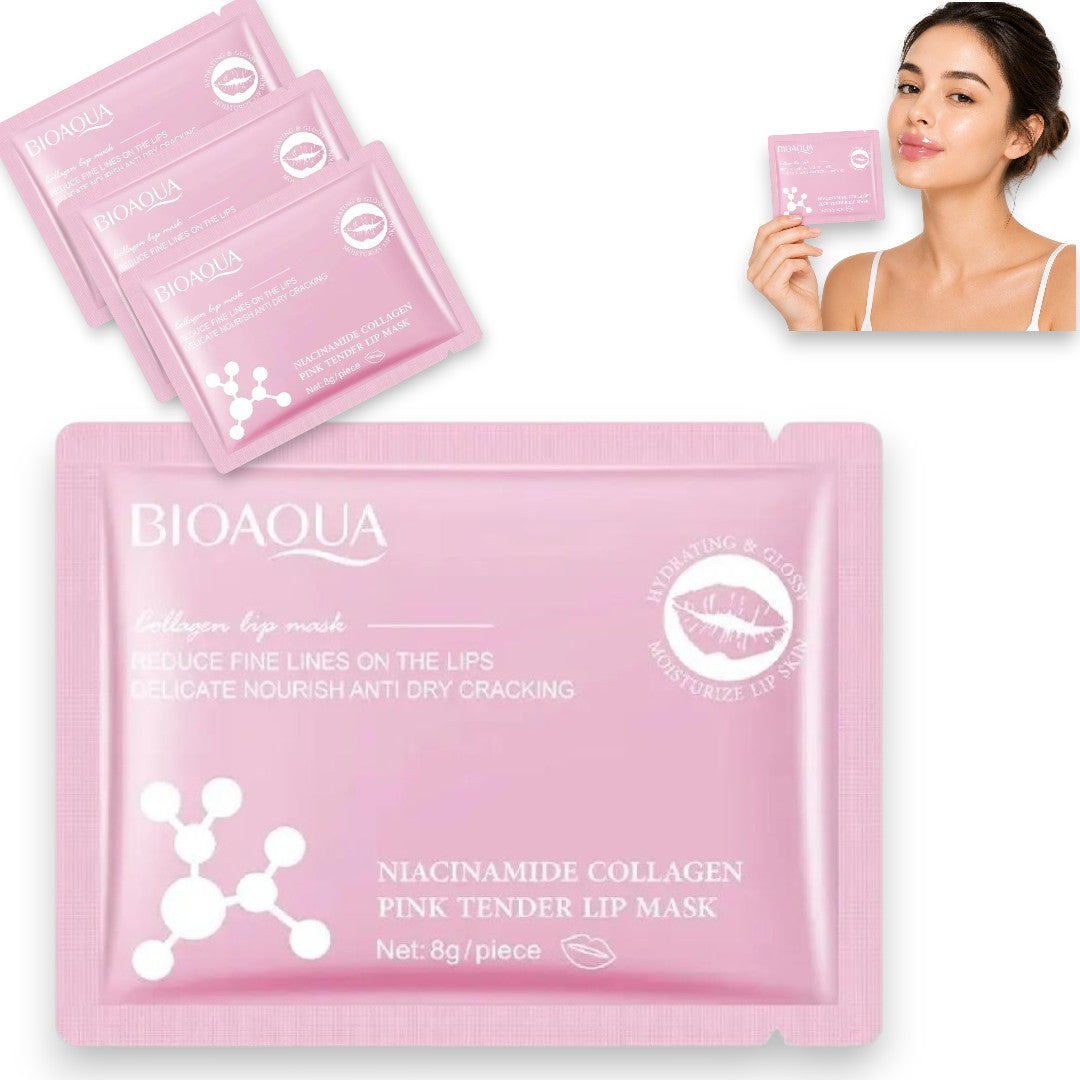 COLAGENO DE LABIOS HIDRATANTE DE NIACINAMIDA BIOAQUA BQY03576
