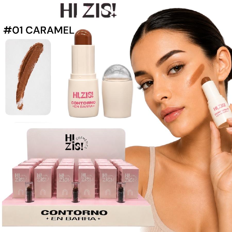 CONTORNO EN BARRA TONO 1 CARAMEL HI ZIS! HZ415-01