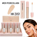 CORRECTOR LIQUIDO CON DOBLE APLICADOR TONO #01 PORCELAIN HI ZIS! HZ408-01