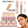 CORRECTOR LIQUIDO CON DOBLE APLICADOR TONO #03 VAINILLA HI ZIS! HZ408-03