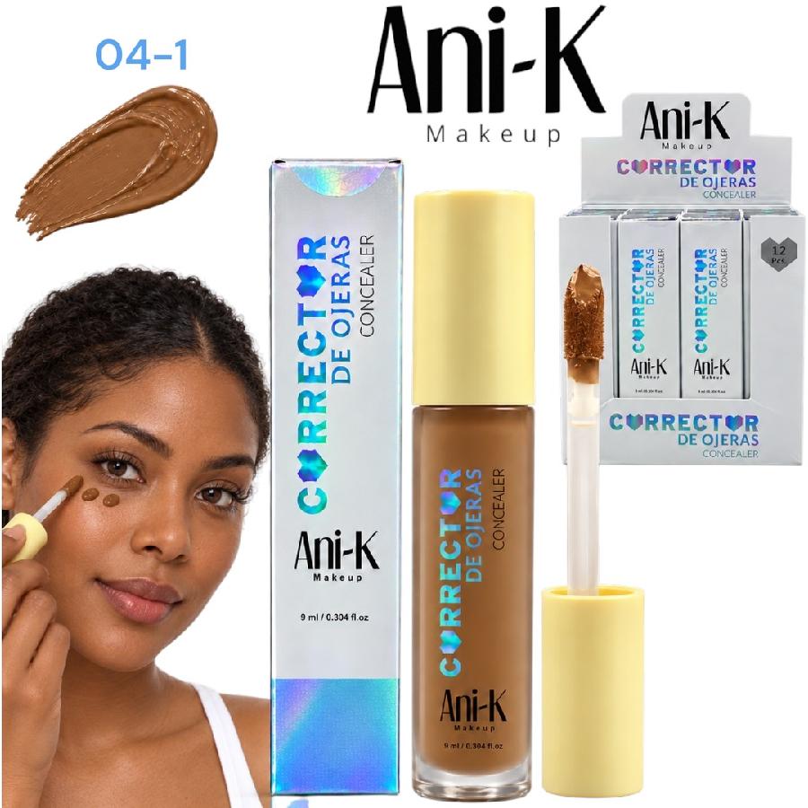 CORRECTOR LIQUIDO GRANDE CON APLICADOR 9ML TONO #04-1 ANI-K CA2668-04-1