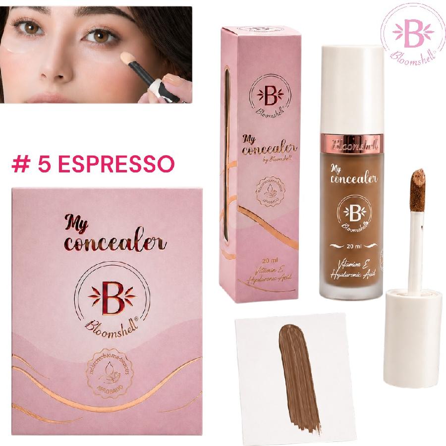 CORRECTOR LIQUIDO MY CONCEALER CON APLICADOR 20ML ESPRESSO 05 BLOOMSHELL BL-B0808-05