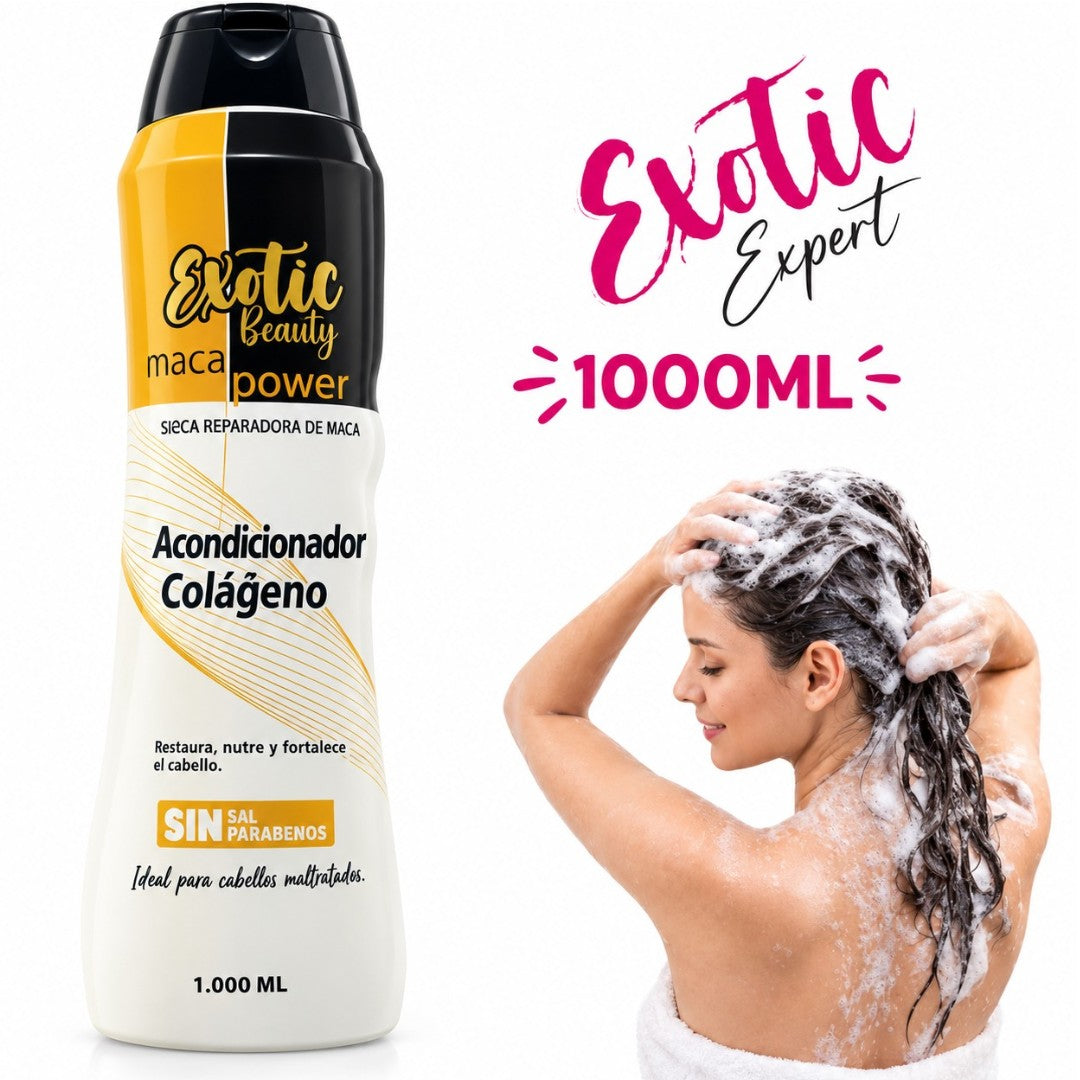 ACONDICIONADOR CAPILAR COLAGENO 1000ML EXOTIC