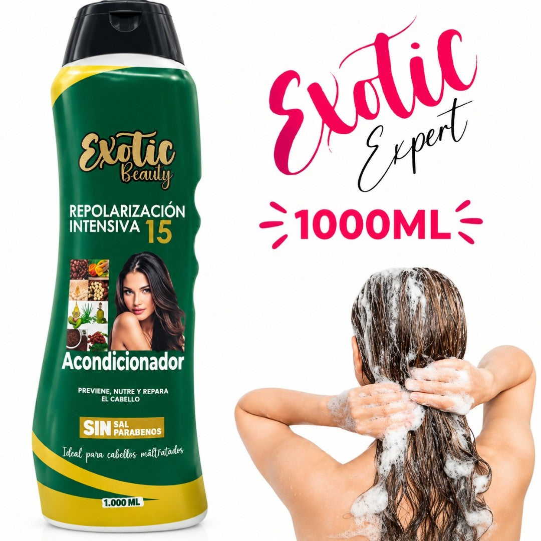 ACONDICIONADOR CAPILAR REPOLARIZACION INTENSIVA 1000ML EXOTIC