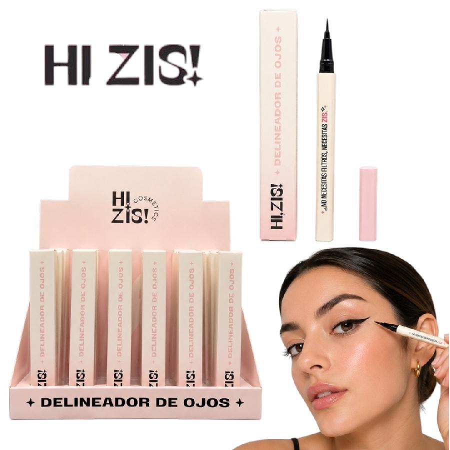 DELINEADOR DE OJOS PUNTA FINA HI ZIS! HZ402