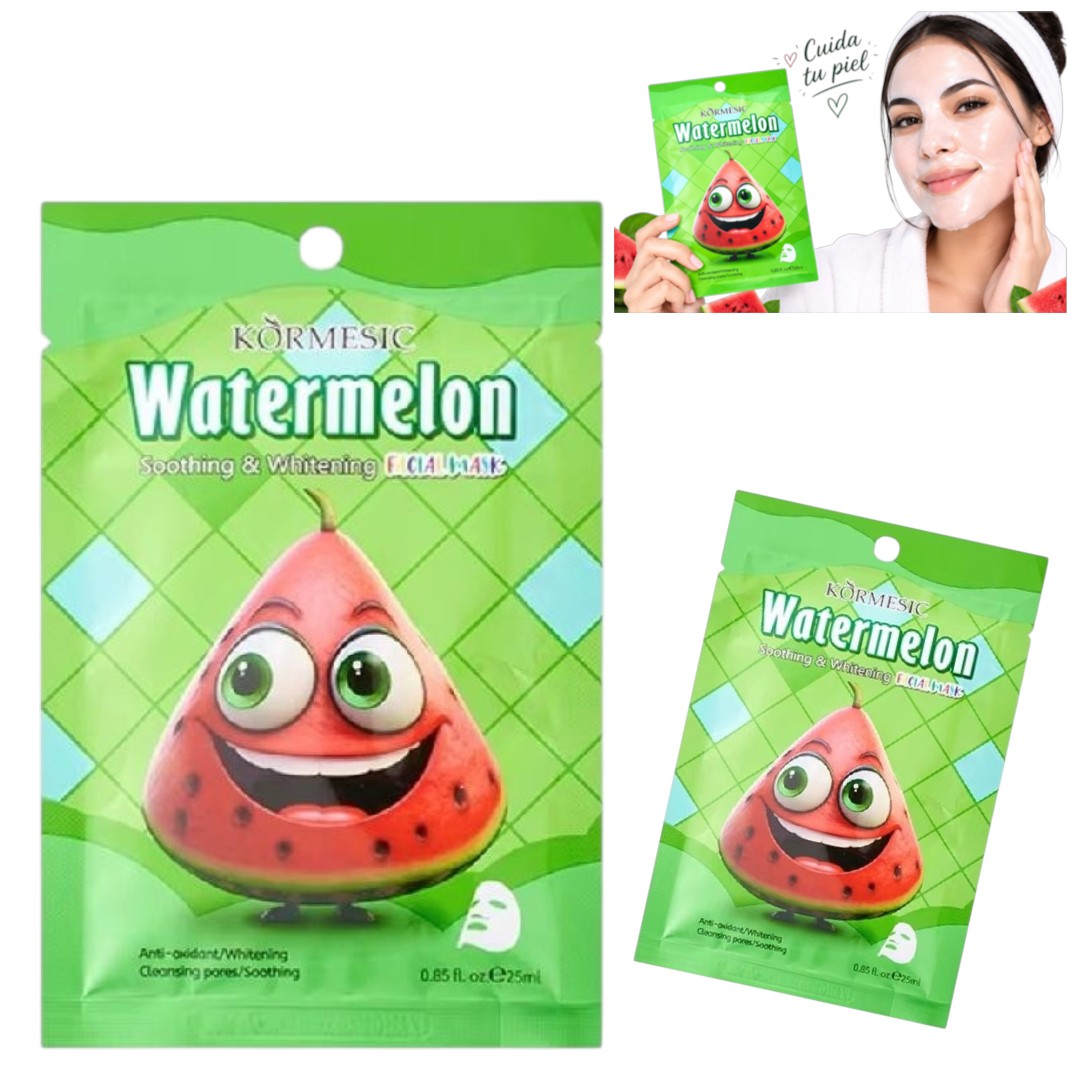 MASCARILLA FACIAL HIDRATANTE WATERMELON KORMESIC KMC53715