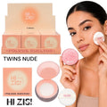 POLVO SUELTO CON APLICADOR TWINS NUDE HI ZIS! HZ401