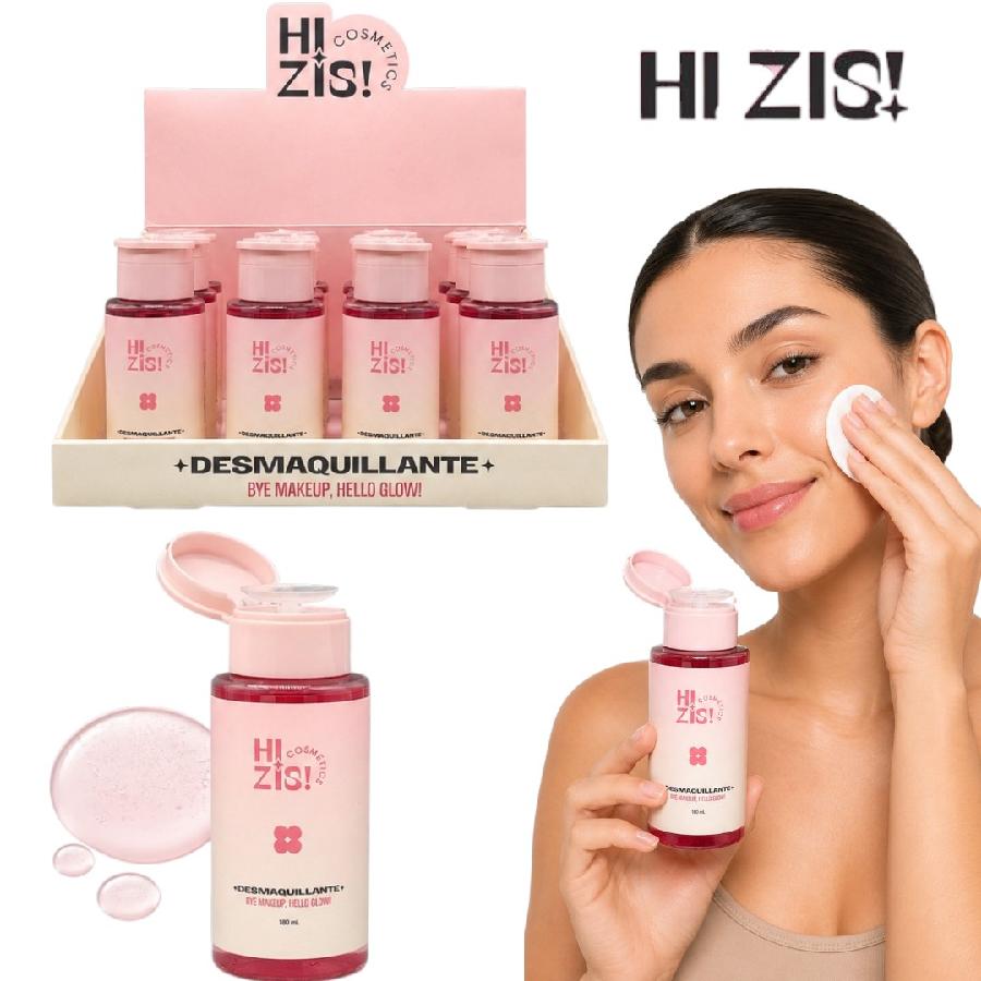 REMOVEDOR DE MAQUILLAJE HELLOW GLOW HI ZIS! HZ422