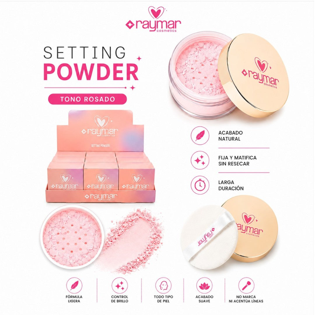POLVO SUELTO ROSADO RAYMAR MG-7626-6