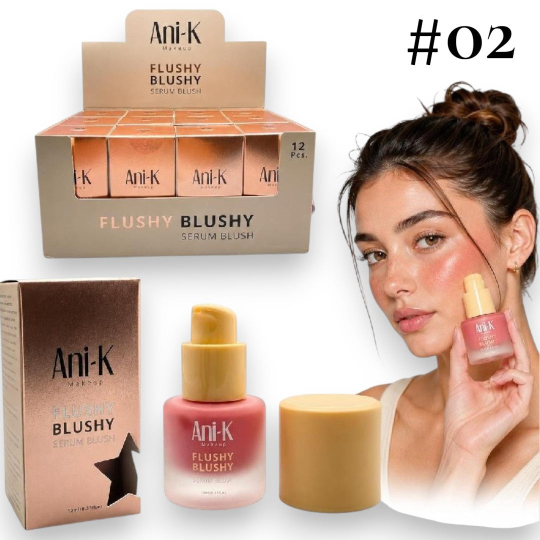 SERUM FLUDHY BLUSH TONO #02 TAN LINE ANI-K CA2508