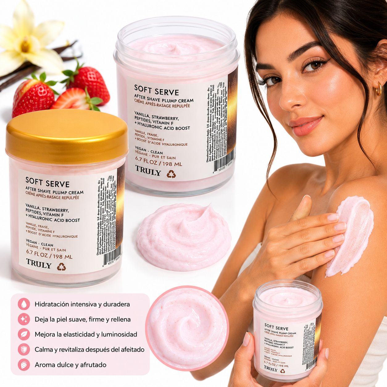 CREMA DEPILADORA TRULY DE SOFT SERVE 198ML