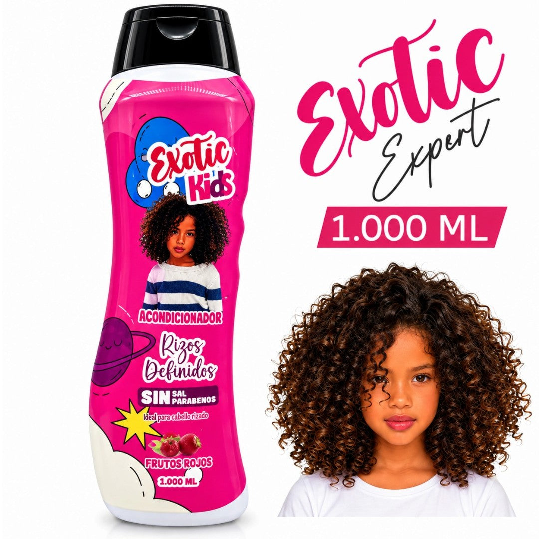 ACONDICIONADOR EXOTIC RIZOS KIDS DE 1000 ML