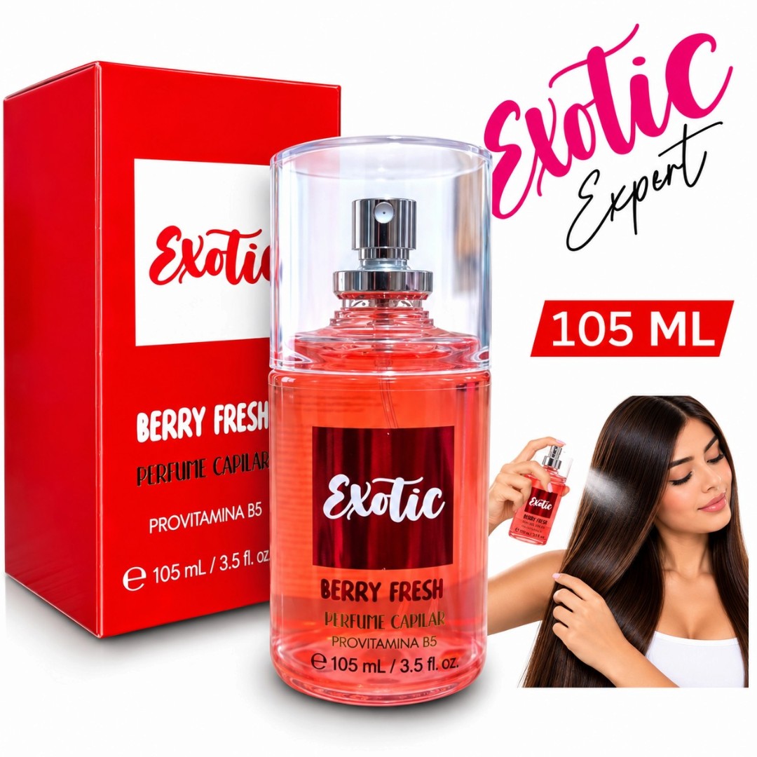 PERFUME CAPILAR BERRY FRESH 105ML EXOTIC PERFUME-BERRY