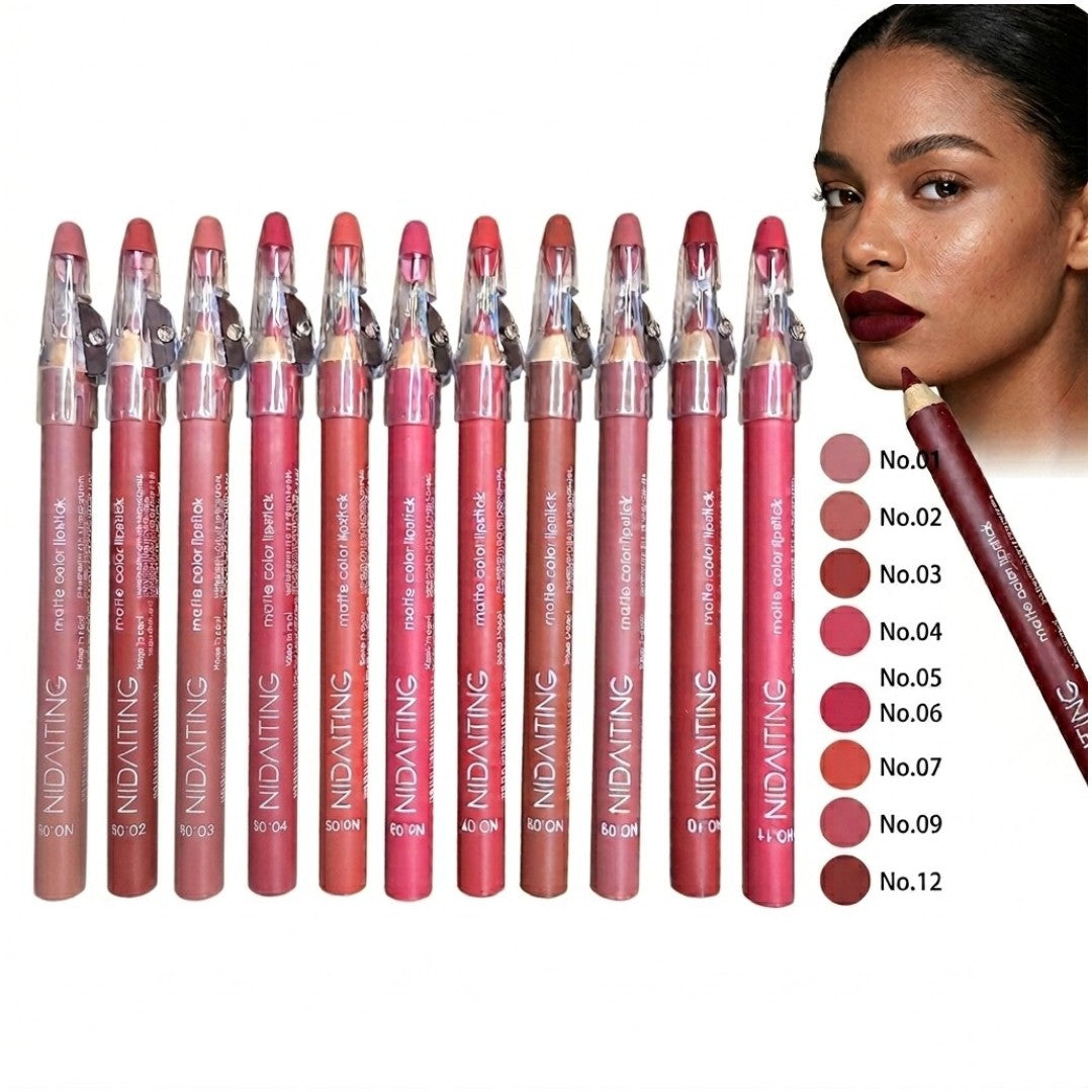 LIPSTICK MATTE JUMBO TONOS NUDE SURTIDOS NIDAITING