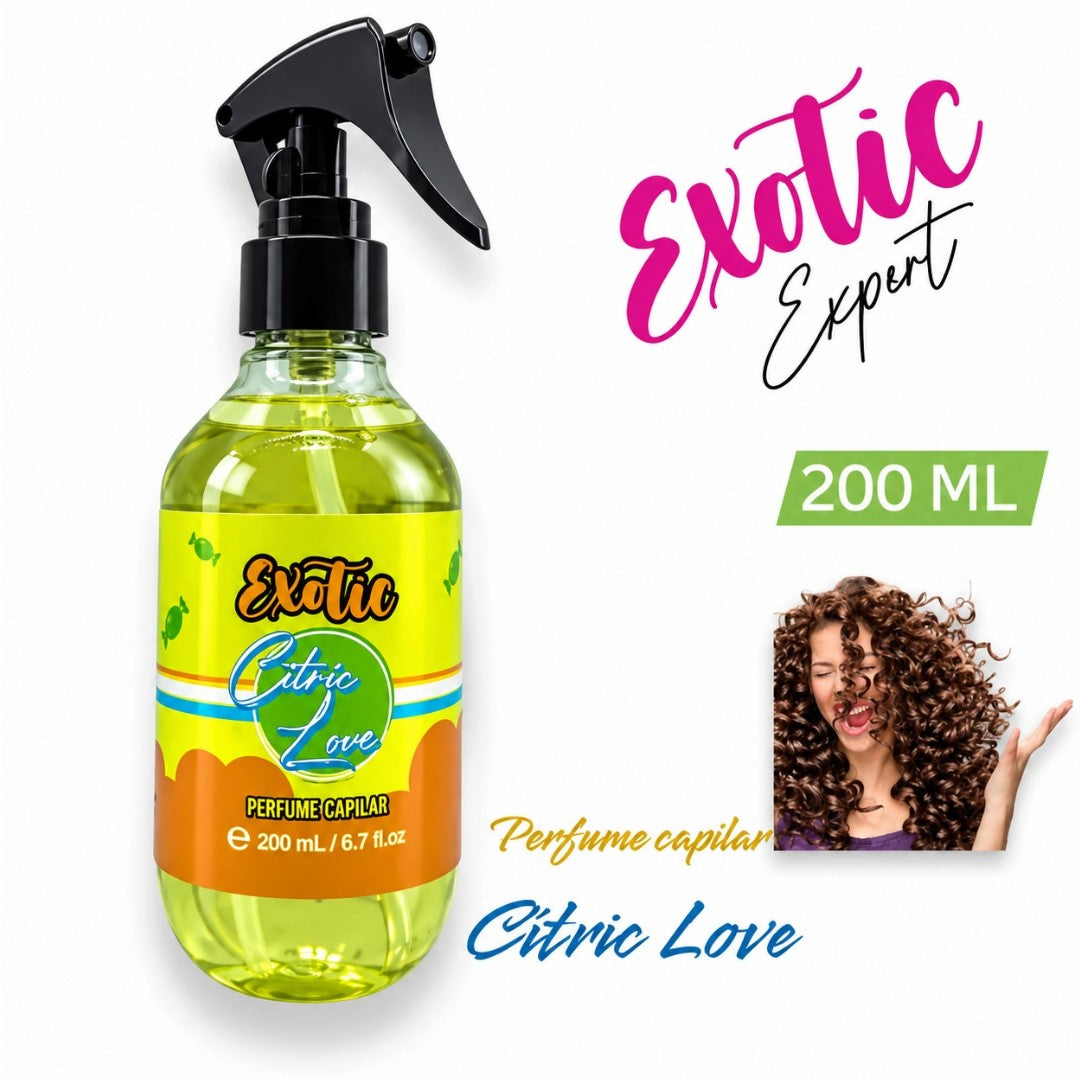 PERFUME CAPILAR CITRIC LOVE 200ML GATILLO EXOTIC PERFU-CITRIC-LOVE