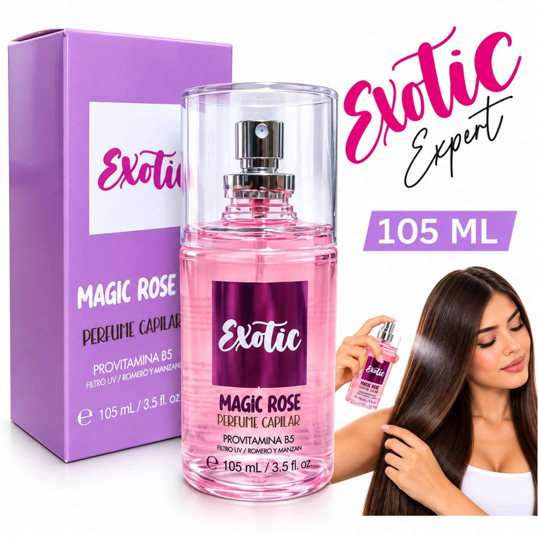 PERFUME CAPILAR MAGIC ROSE 105ML EXOTIC PERFUME-MAGIC